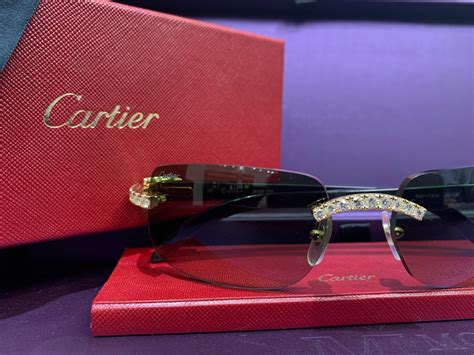 cartier sunglasses diamonds